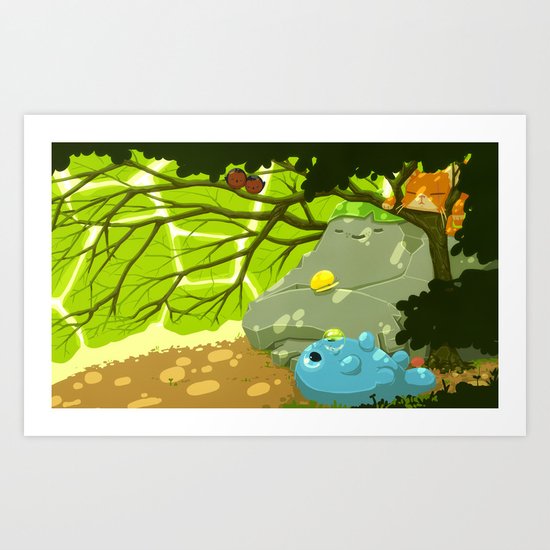 Hideout Art Print
