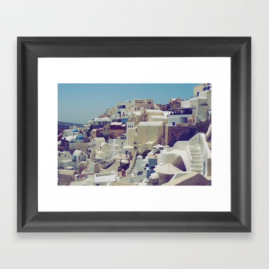 Oia, Santorini, Greece III Framed Art Print