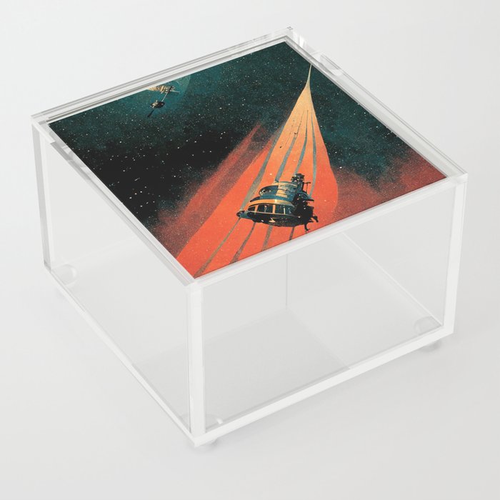 Vintage Deep Space Exploration Series - 01 Acrylic Box