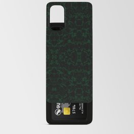Gothic Malachite Marble background Android Card Case
