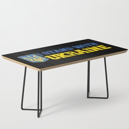 I Stand With Ukraine Coffee Table