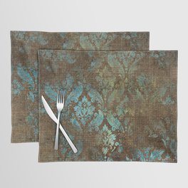 Aged Damask Texture 4 Placemat