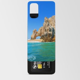 Mexico Photography - Beautiful Landscape By The Pacific Ocean Android Card Case