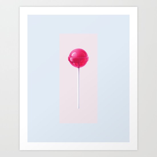 Lollipop Art Print