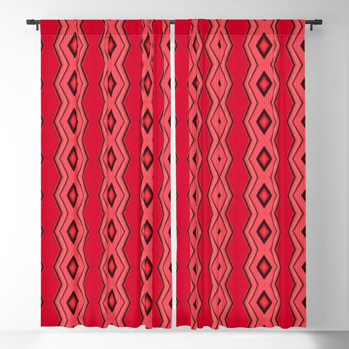 Red chains Blackout Curtain