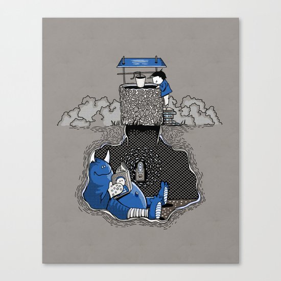 Nightlights and Oven Mitts Canvas Print