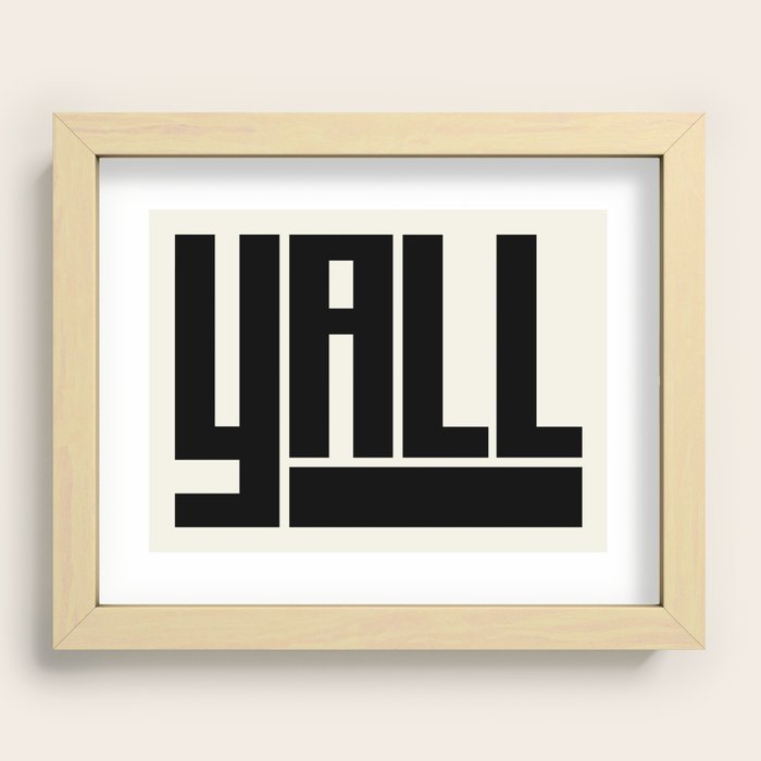 Recessed Framed Print