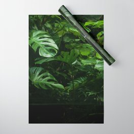 Brazil Photography - Dense Leaves In The Rain Forest Wrapping Paper