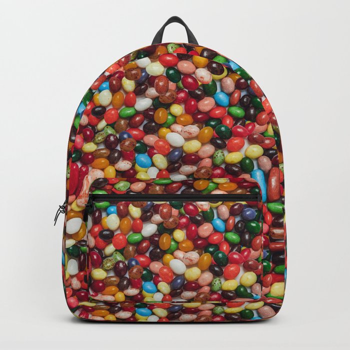 Gourmet Jelly Beans Candy Photo Pattern Backpack