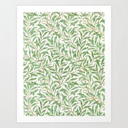 Willow Bough by William Morris,1887 Art Print