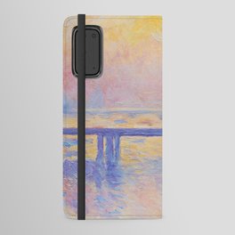 Monet. Charing Cross Bridge. London. Android Wallet Case