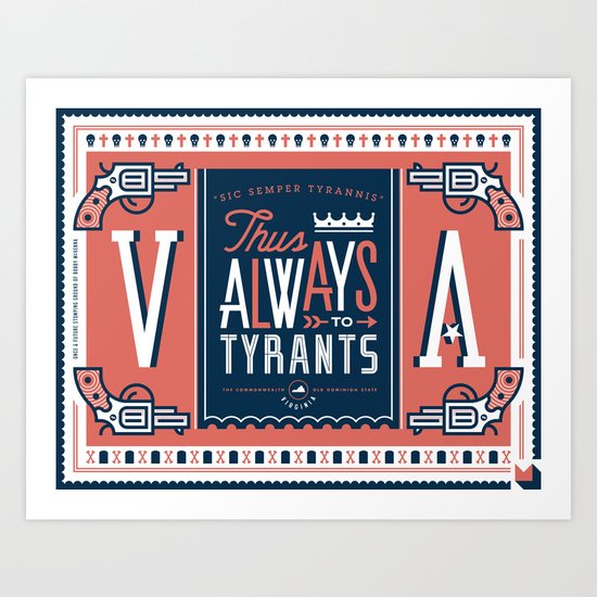 Virginia Art Print