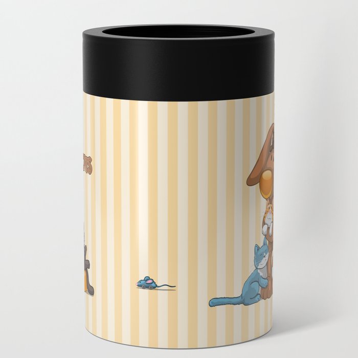 Rabbit catlover Can Cooler