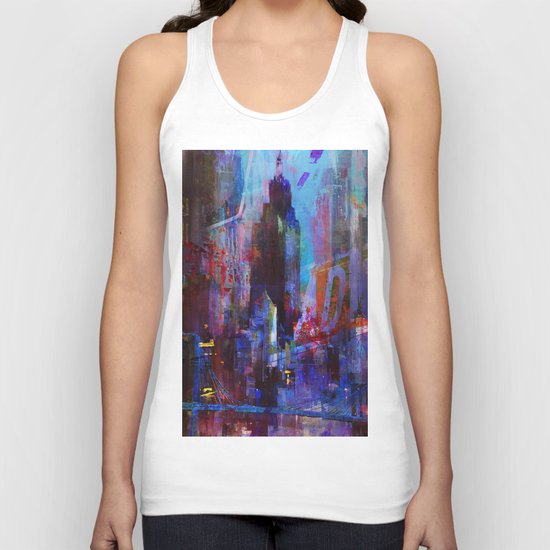 slice of the city Unisex Tank Top