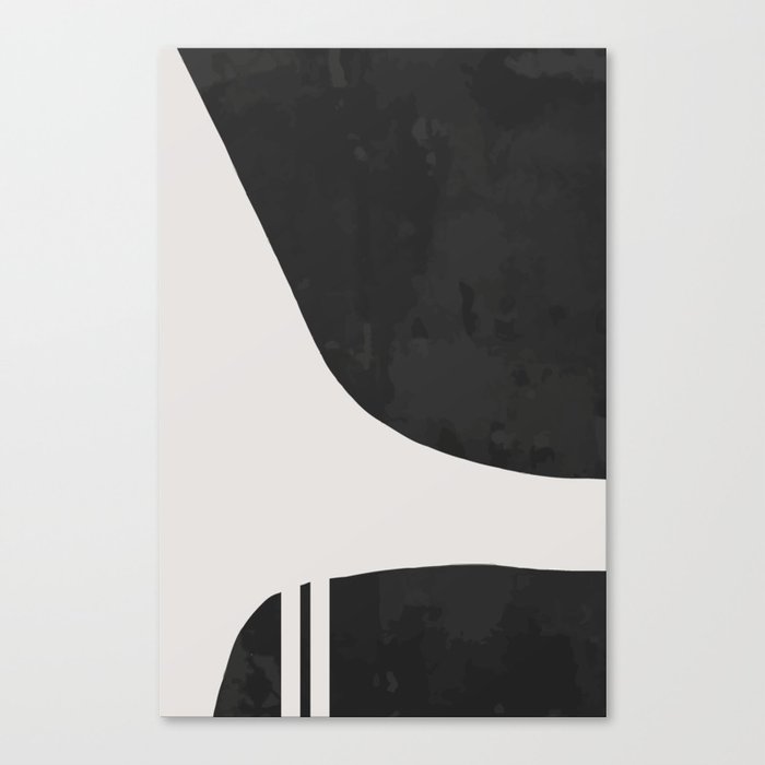 Modern Abstract Art Print | Home Decor Modern Set of 1 | 1/2 Canvas Print