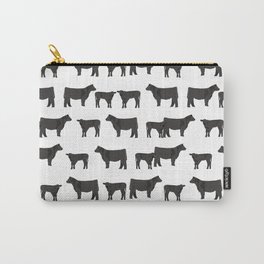 Angus Cattle breed farm gifts must have cow animal Carry-All Pouch