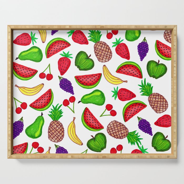 fruit serving tray