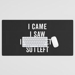 I Had Anxiety Funny Quote Desk Mat