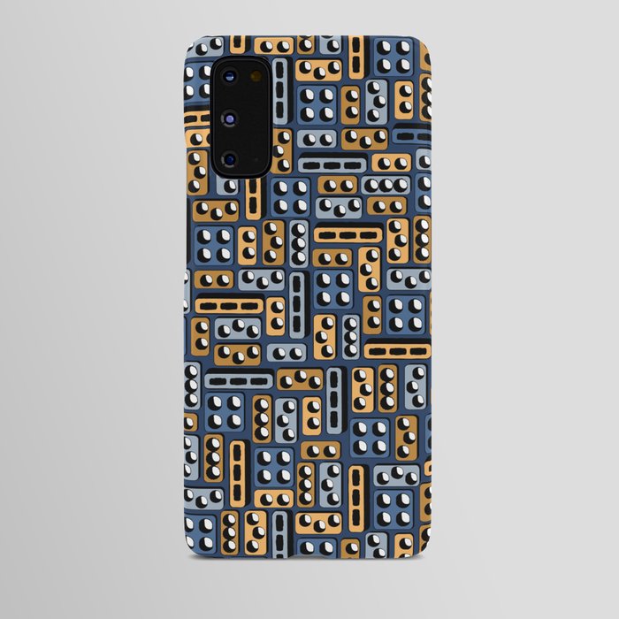 Meccano elements blue Android Case