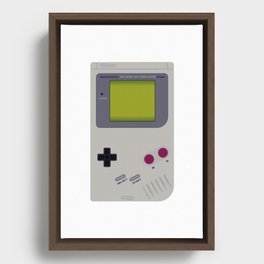 Minimalist, Retro Game Controller, Retro Console, Gaming Art, Game Wall Decor, Single Line Drawing, Gamer Art, Framed Canvas