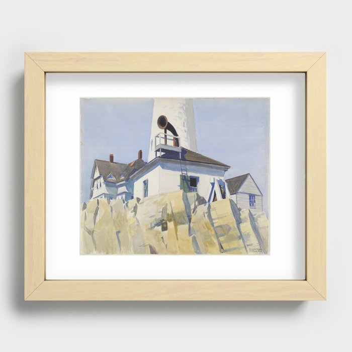 Edward Hopper Recessed Framed Print