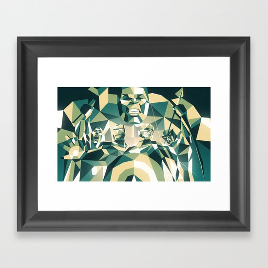 A Team Framed Art Print