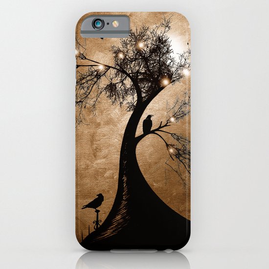 Raven christmas II - HOLIDAZE iPhone & iPod Case
