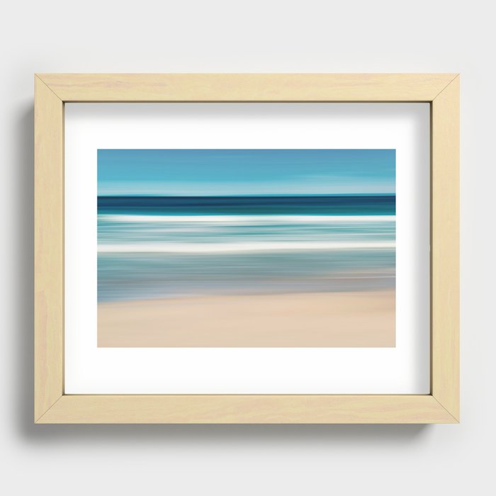 South Beach Afternoon Recessed Framed Print