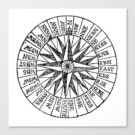 Compass 2 Canvas Print