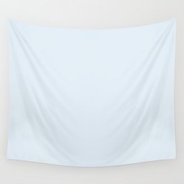 Iceberg Blue Solid Color Wall Tapestry