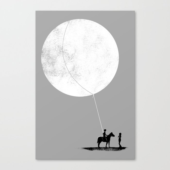 do you want the moon? Canvas Print
