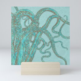 Stardust Tentacles Octopus Mini Art Print