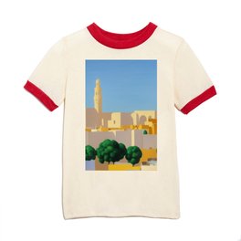 Tunisian Skyline 002-33 Kids T Shirt
