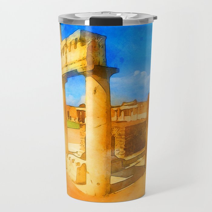 Pompei, Italy Travel Mug