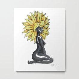 The Sunflower Metal Print
