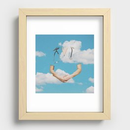 Sky Nurse Recessed Framed Print