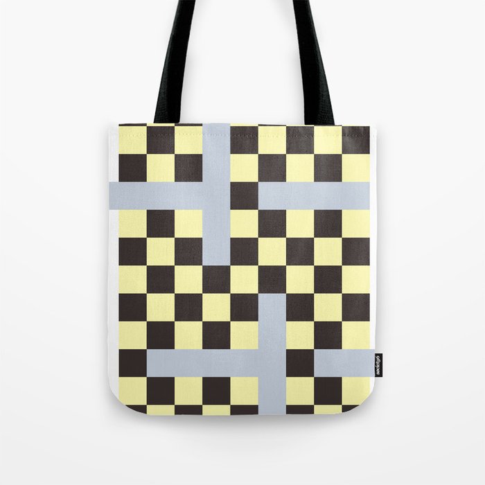 Checkered 1 Tote Bag