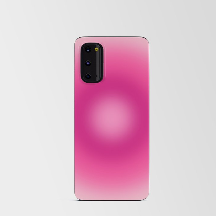 Bubble Gum Pink Gradient Android Card Case