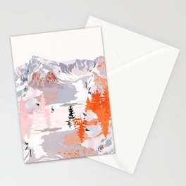 fire and ice Stationery Card