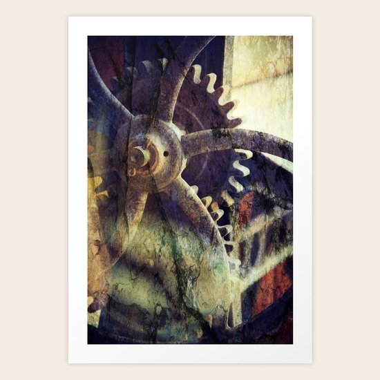 Teeth Grinding Art Print