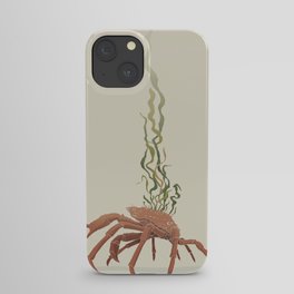 Seaweed Graphics Spider Crab iPhone Case
