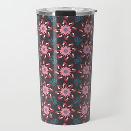 Flamingo Floral Travel Mug