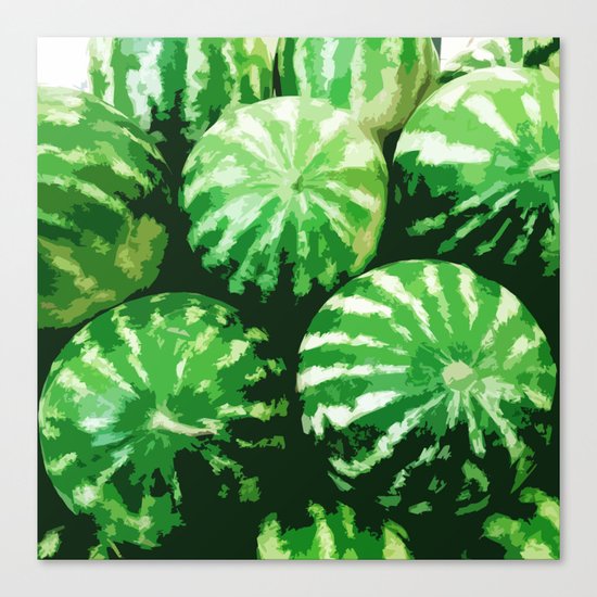 Watermelons Canvas Print