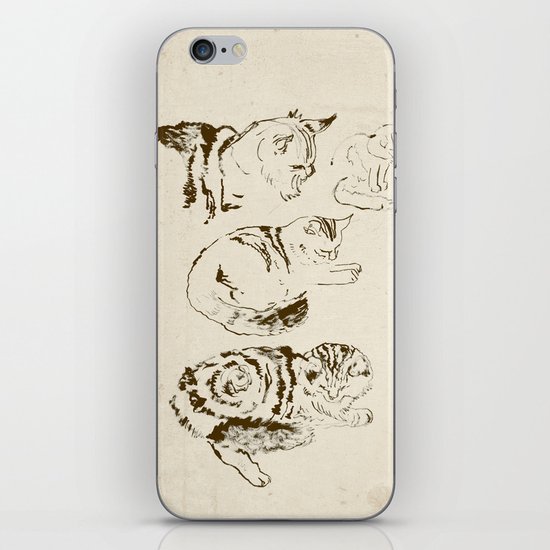 Harryhausen (full page version) iPhone & iPod Skin