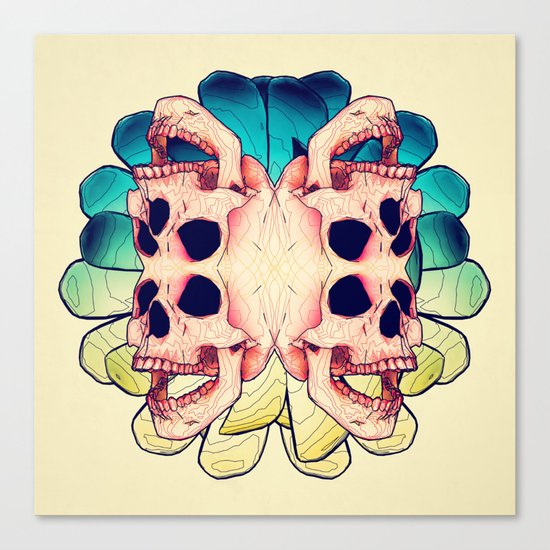 The Human Virus Canvas Print