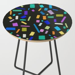 Squares and Rectangles (Neon Edition) Side Table
