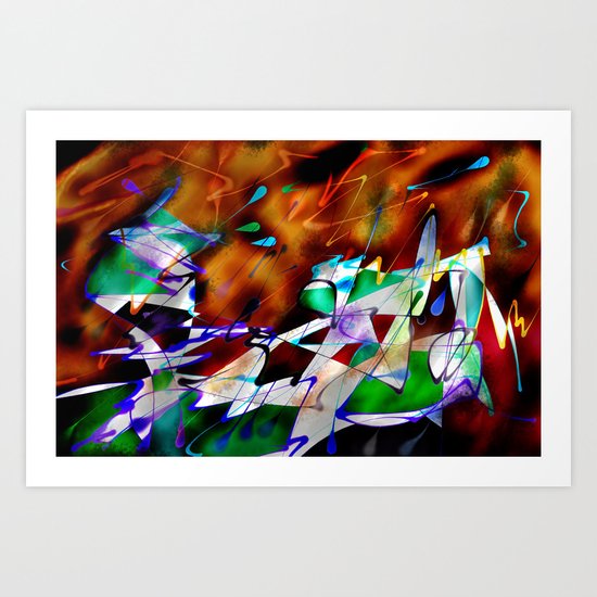 Abstract Inc. Art Print