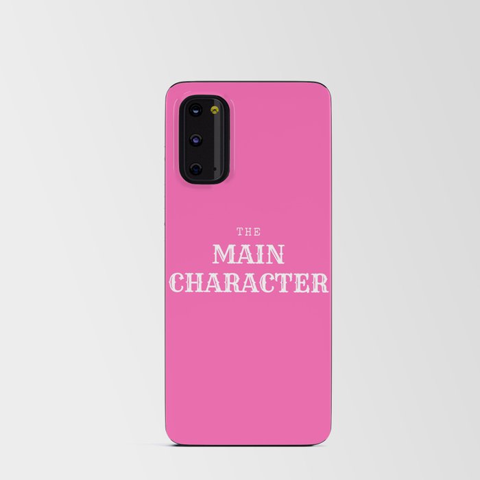 The Main Character Barbie Pink Android Card Case