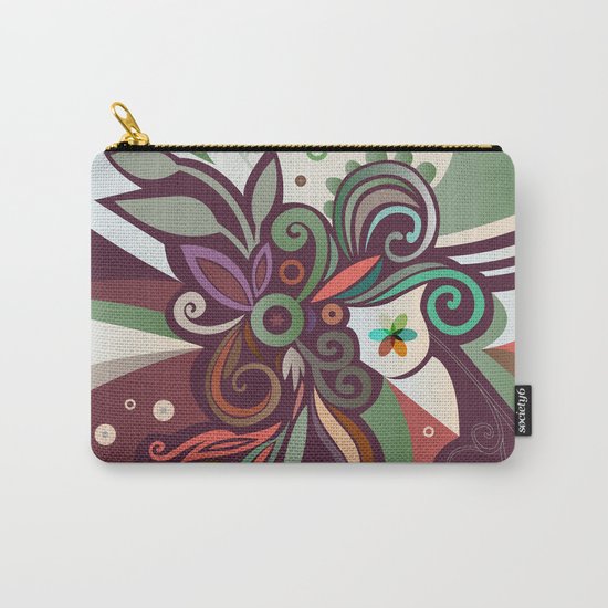Floral curves II Carry-All Pouch