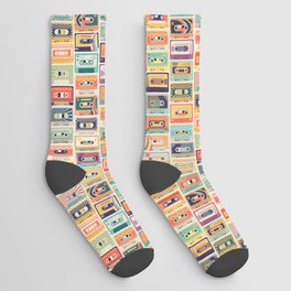 Retro 90s Mixtapes Socks
